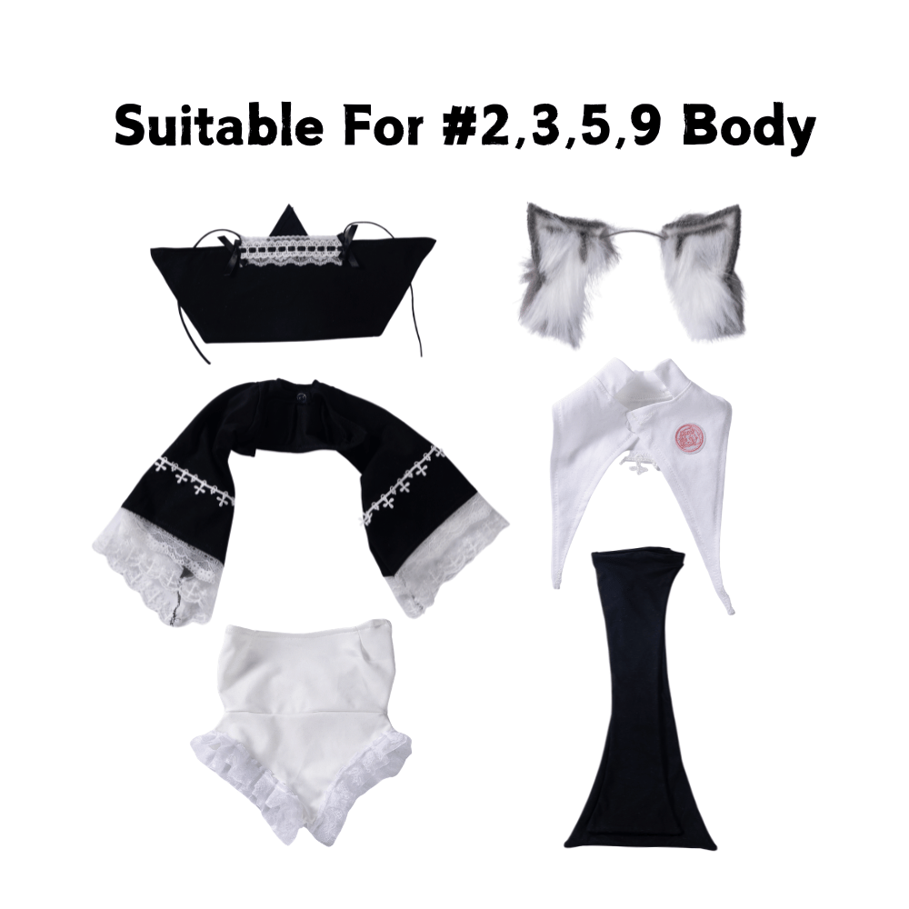 Nun's Outfit Set Sex Doll Clothes Cosplay Dress (For #2,3,5,9 Body) –  MRLSEXDOLL