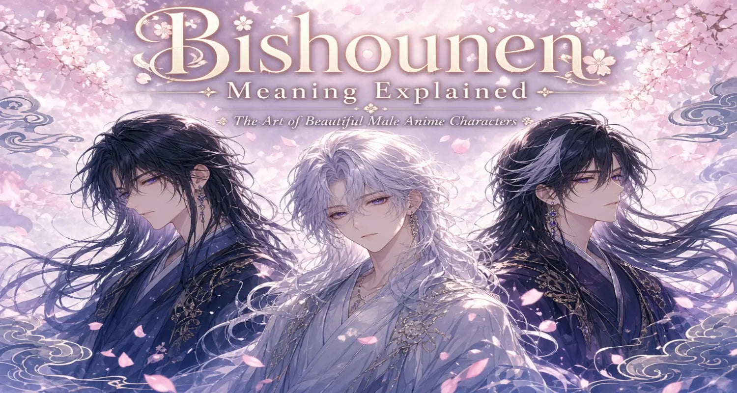 Image of Bishounen Meaning Explained: The Art of Beautiful Male Anime Characters