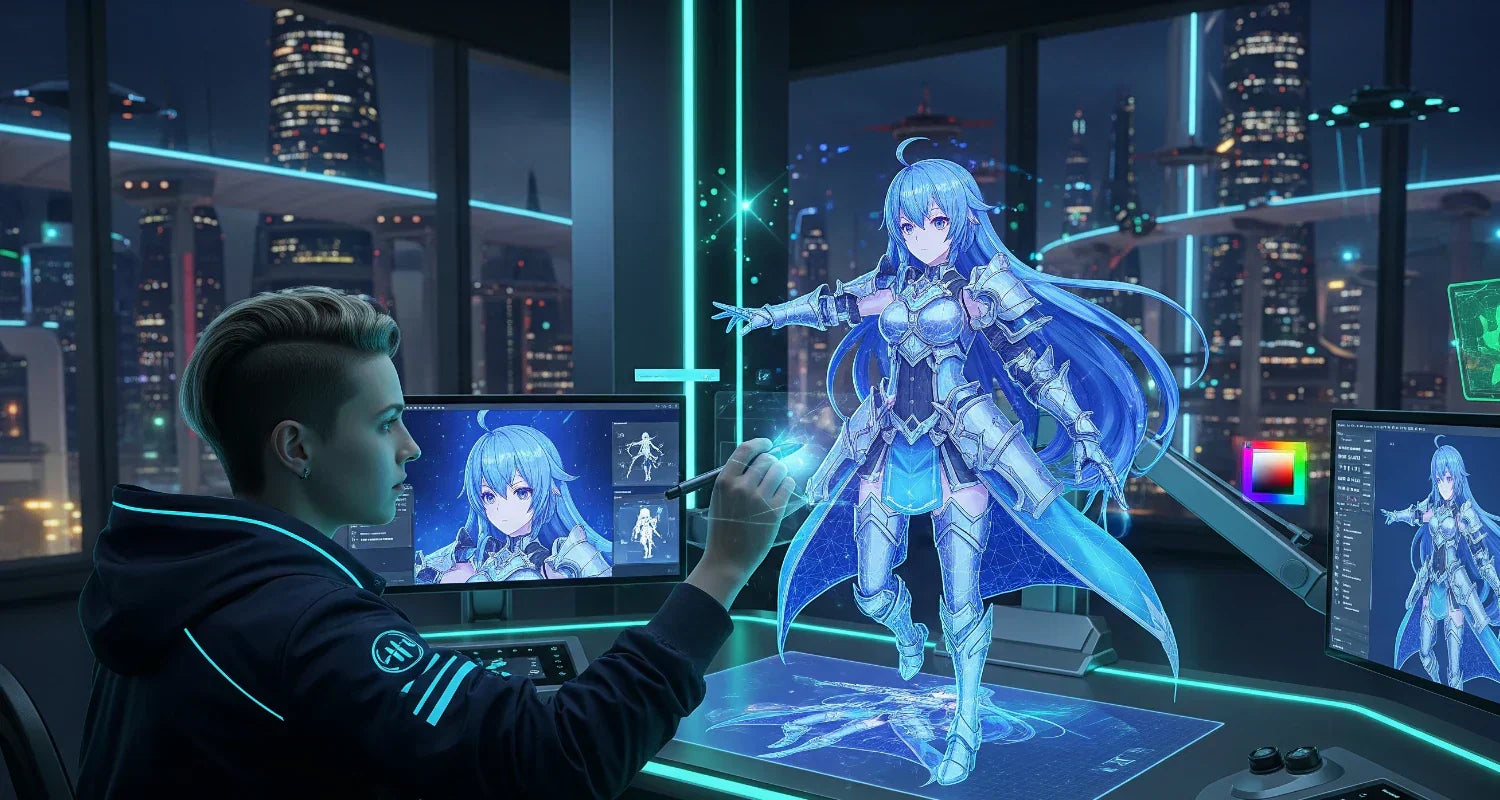 Image of Computer-Generated Imagery and the Erotic Animation Field as a Unique Branch of Adult Creativity