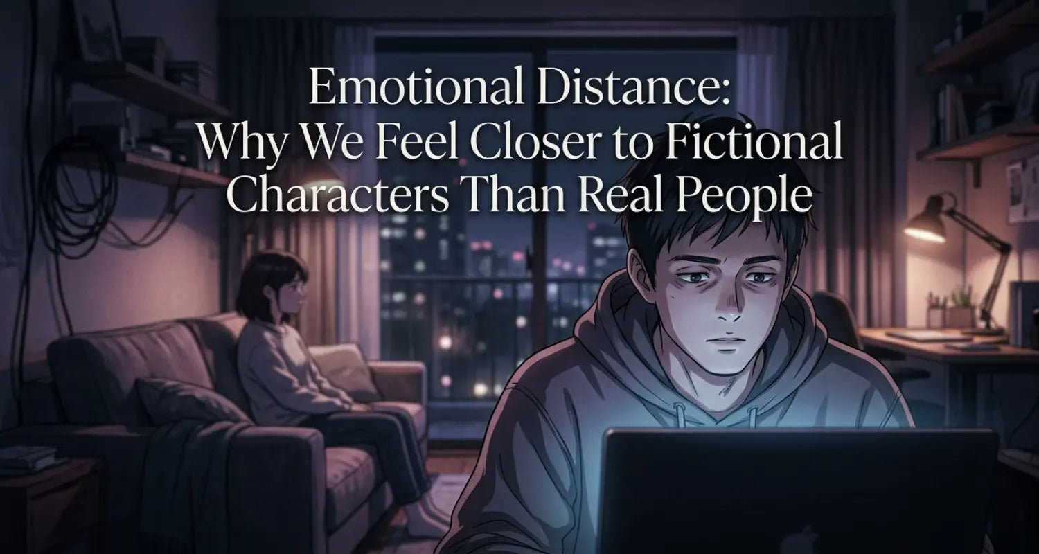 Image of Emotional Distance: Why We Feel Closer to Fictional Characters Than Real People