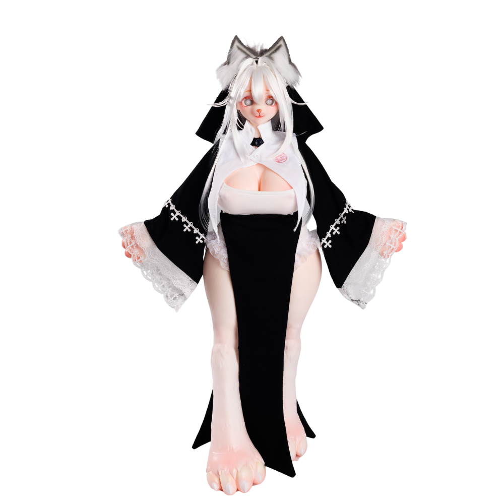Image of 3.0 Nicole: Furry Hentai Figurine (Anthropomorphic Neko)