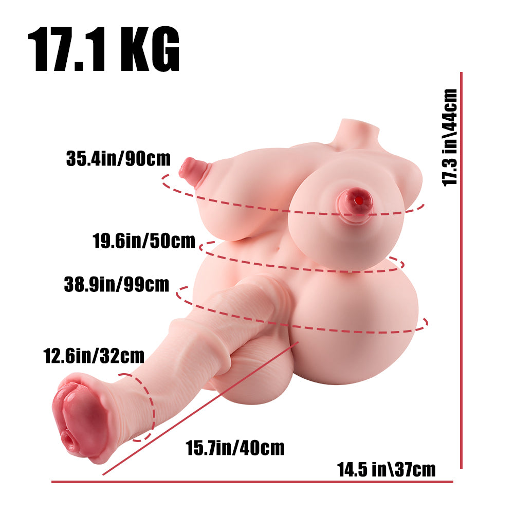 Image of Big Molly: 37LB Penetrated Penis Futanari nhentai Sex Doll Horse Cock