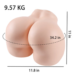 Luna: Realistic Sex Doll Silicone Big Ass Torso  MRLSEXDOLL