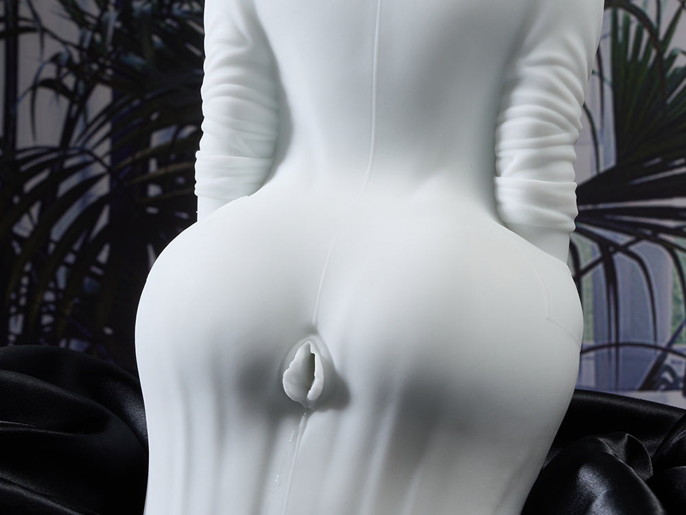 Image of Cora:Trench coat girl Sex Doll Torso All-White Design Sex Toy For Men