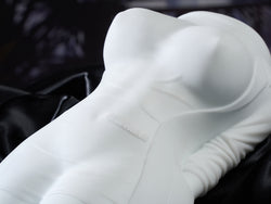 Cora:Trench coat girl Sex Doll Torso All-White Design Sex Toy For Men   MRLSEXDOLL