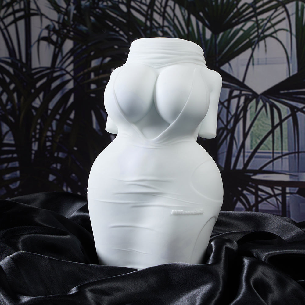 Cathy:Sex Doll Torso long skirt girl All-White Design Sex Toy For Men   MRLSEXDOLL