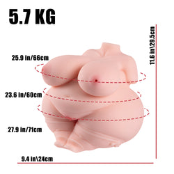 Betty: BBW Sex Doll Torso Big Ass Anal Mens Adult Toy  MRLSEXDOLL