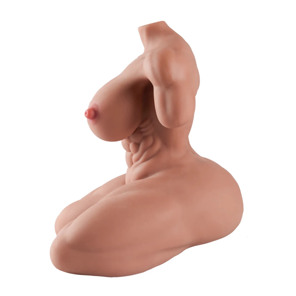 Image of Juri: Muscle Girl Torso Sex Doll Female Bodybuilder Real Doll
