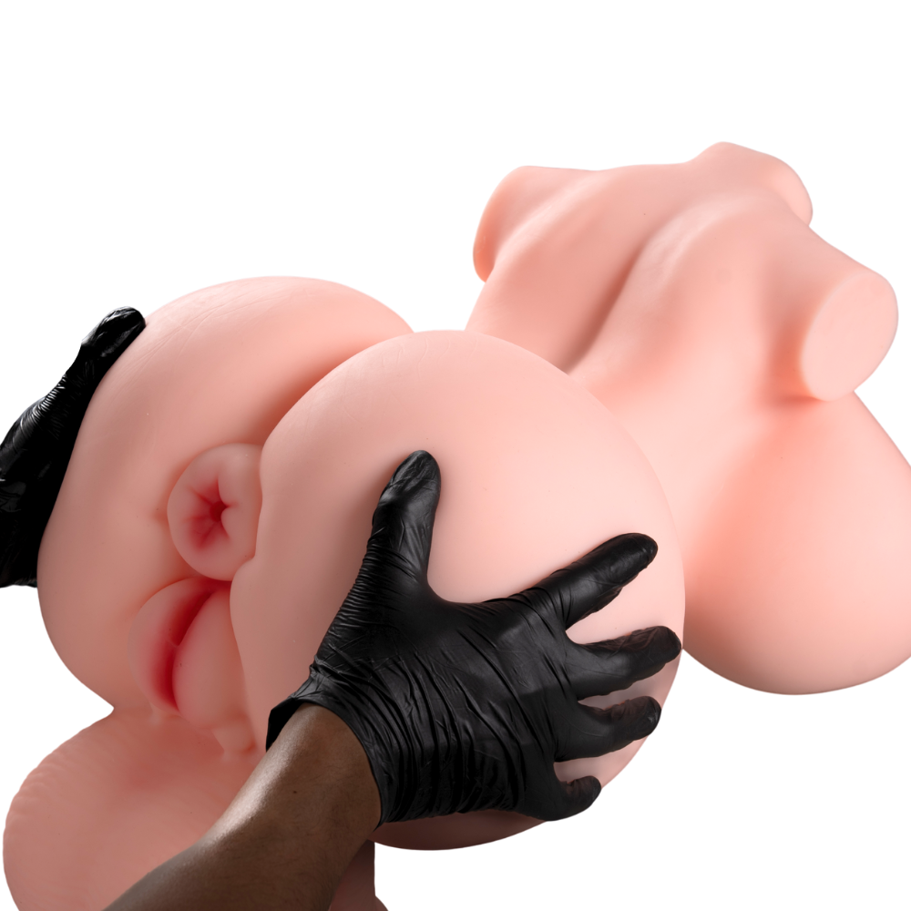 Image of Amber: Big Futa Hentai Torso Sex Doll 41LB Horse Penis