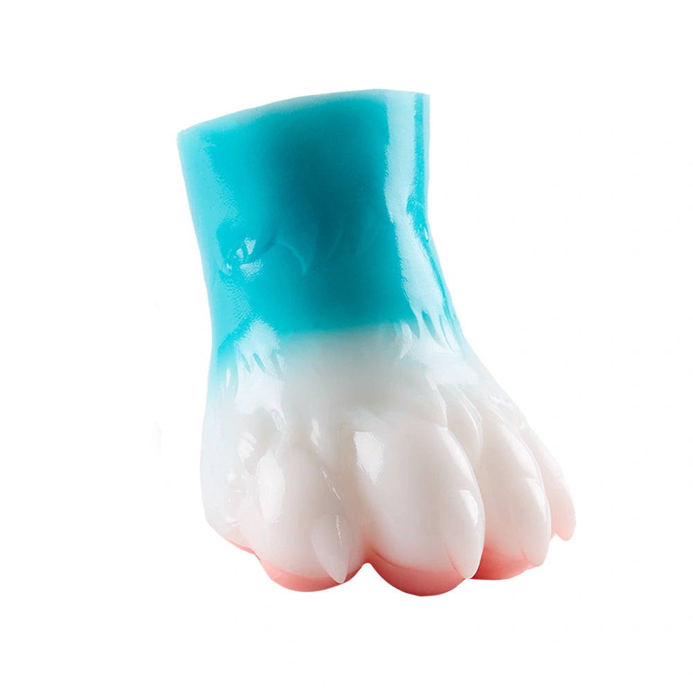 Image of Blue Furry Feet Hentai Onahole Cute Anime Mens Sex Toys