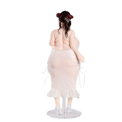 BBW Milf Mini Sex Doll Clothes White Formal Dress (For #4,10,11 Body) –  MRLSEXDOLL