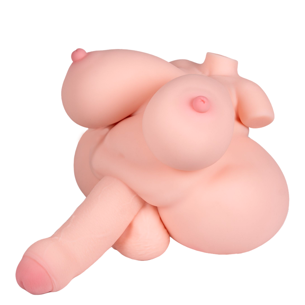 Image of Softbugz: BBW Sex Doll Torso Big Ass Mature Woman Futa on Female