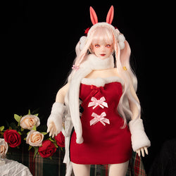 Mini Sex Doll Dress Up Red Plush Skirt Set Cosplay Clothing (For #2,3, MRLSEXDOLL Mini Sex Doll Dress Up Red Plush Skirt Set Cosplay Clothing (For #2,3, MRLSEXDOLL