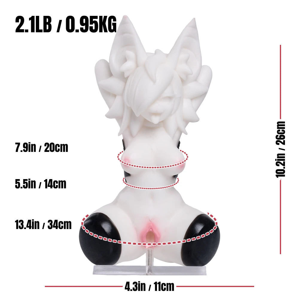 Image of Asphodel: The Official Goth Bat Furry Sex Doll