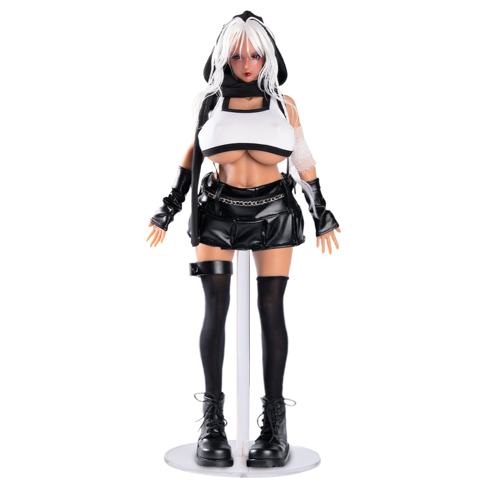 Image of 3.0 Raven: DarkSkin Punk Girl Anime Figure