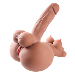 futanari sex doll torso US IN STOCK Hermosa Xingse Pulse Version Futanari Sex Doll Torso Sex Toy main image 1