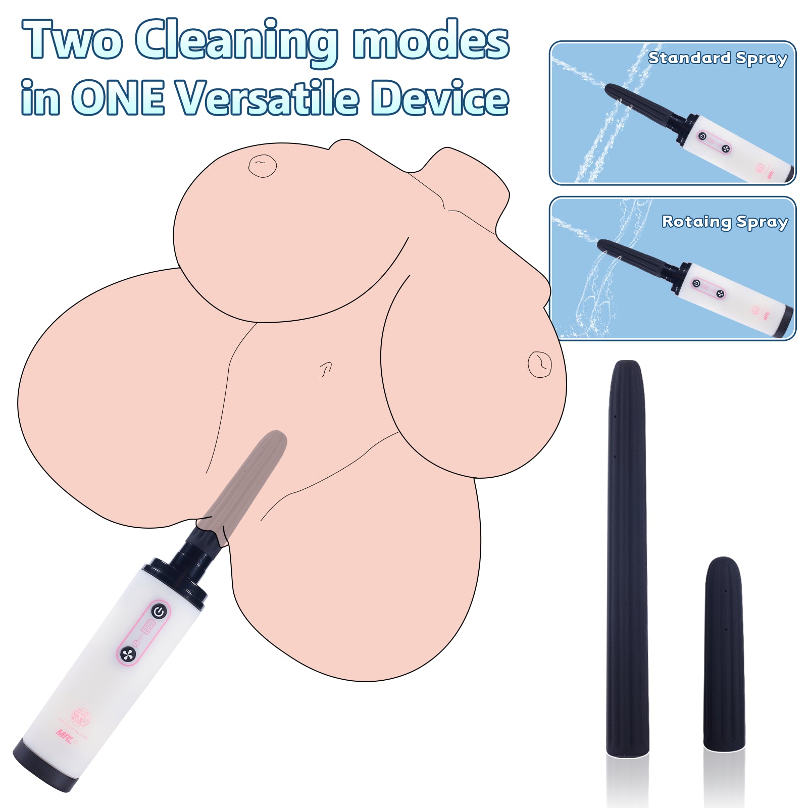 Image of MRLSEXDOLL Automatic Cleaning Douche For Male Masturbator