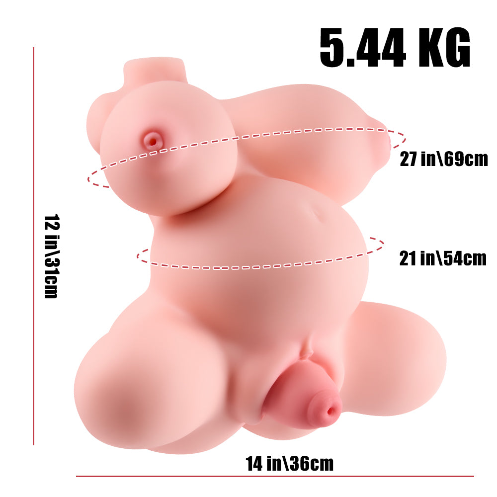 Image of Pregnant Torso Sex Doll