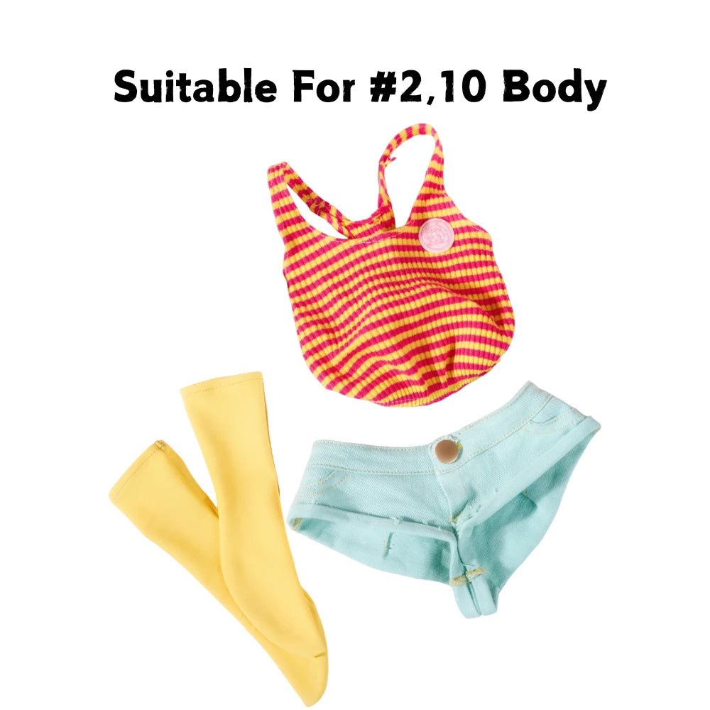 Audrey Sex Doll Clothes – Skinny Denim Outfit Set