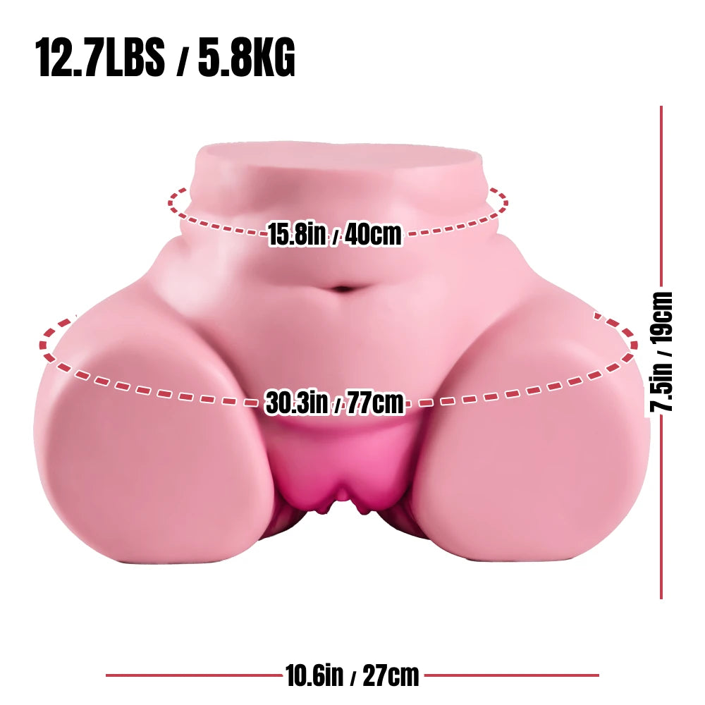 Image of Lola Axolotl Furry Sex Doll Torso with Three Openings