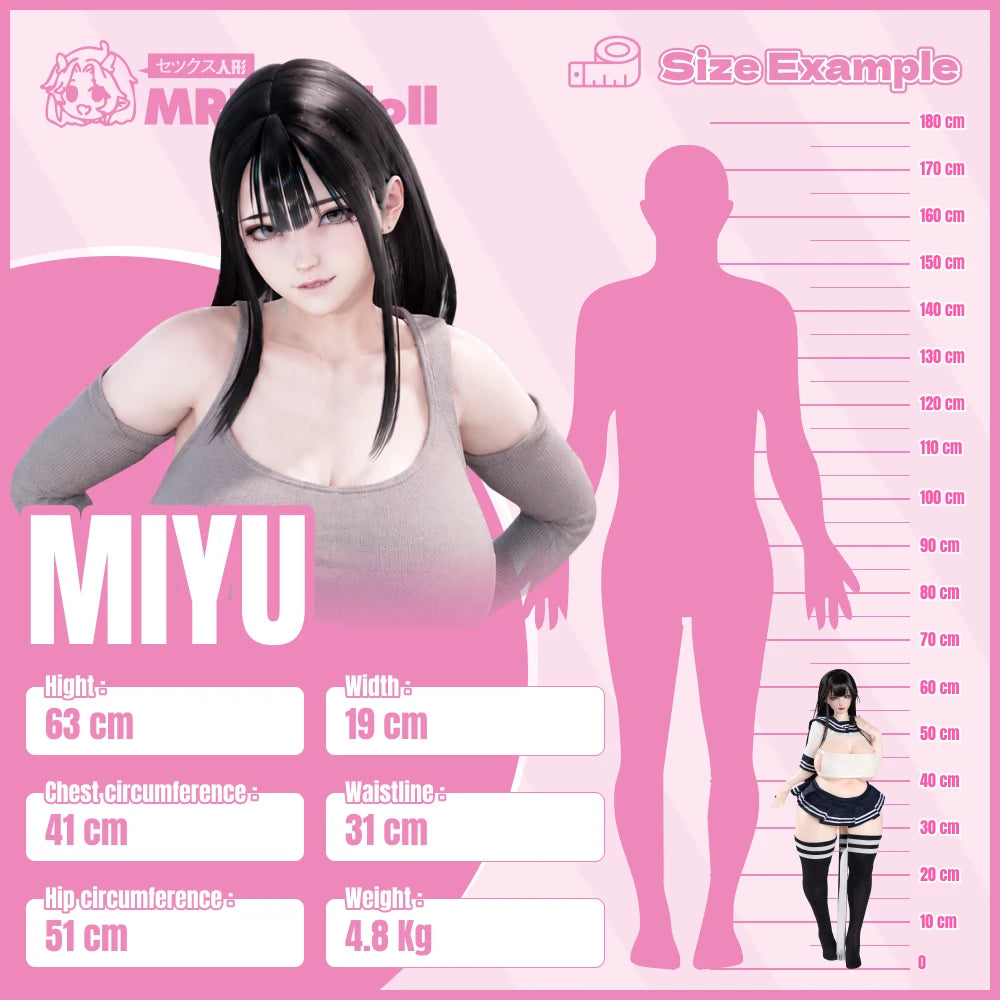 Miyu Mini Anime Sex Doll – MRL x @ye_birdie