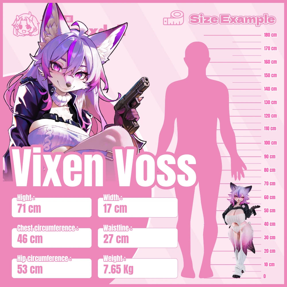 Vixen Voss: Premium Fox Girl Furry Sex Doll | Mrlsexdoll MRLSEXDOLL Vixen Voss: Premium Fox Girl Furry Sex Doll | Mrlsexdoll MRLSEXDOLL