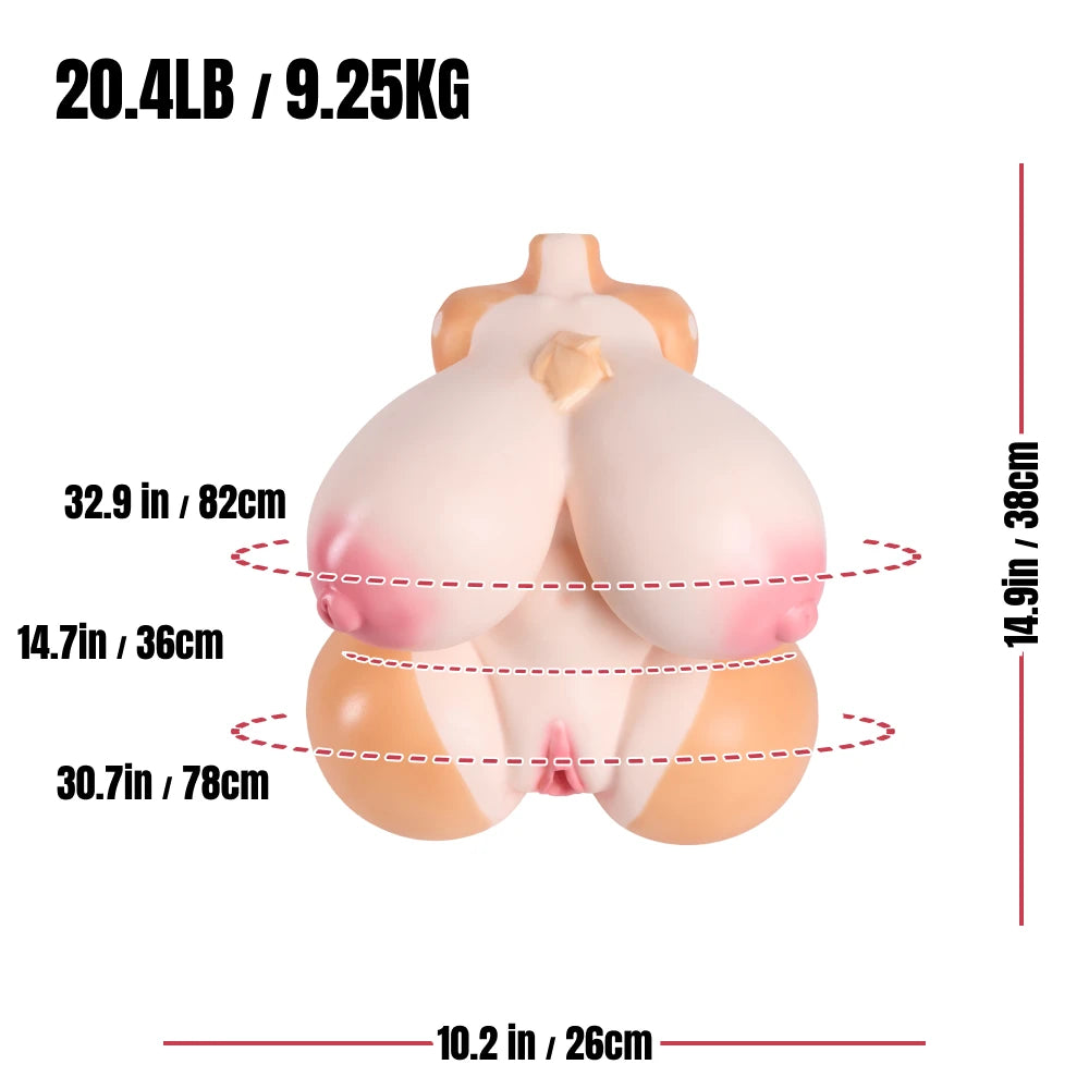 Image of Lana Doe Deer Furry Torso Sex Toy – MRL × Bonifasko Official Collaboration
